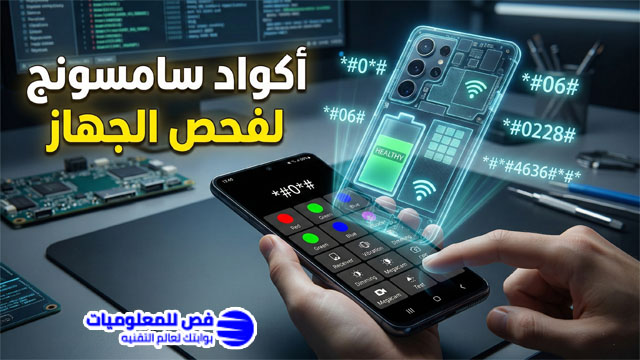 أكواد سامسونج لفحص الجهاز