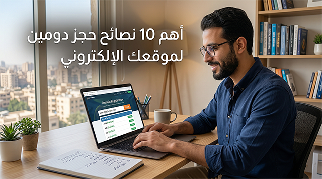 أهم 10 نصائح حجز دومين لموقعك الإلكتروني