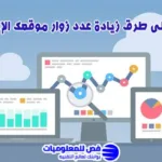 زيادة عدد زوار موقعك