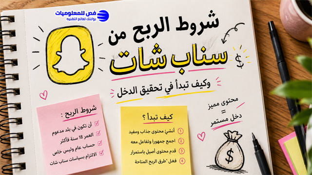 شروط الربح من سناب شات وكيف تبدأ في تحقيق الدخل